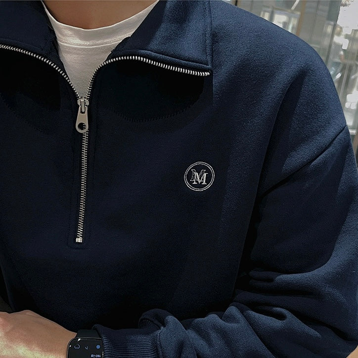 SEOUL Sweatshirt mit Reißverschluss 