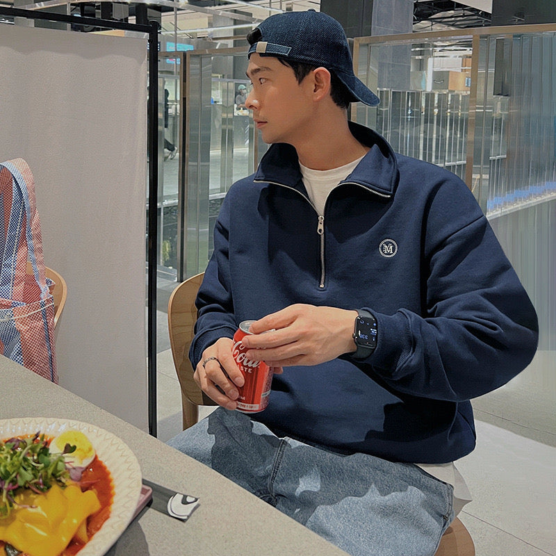 SEOUL Sweatshirt mit Reißverschluss 