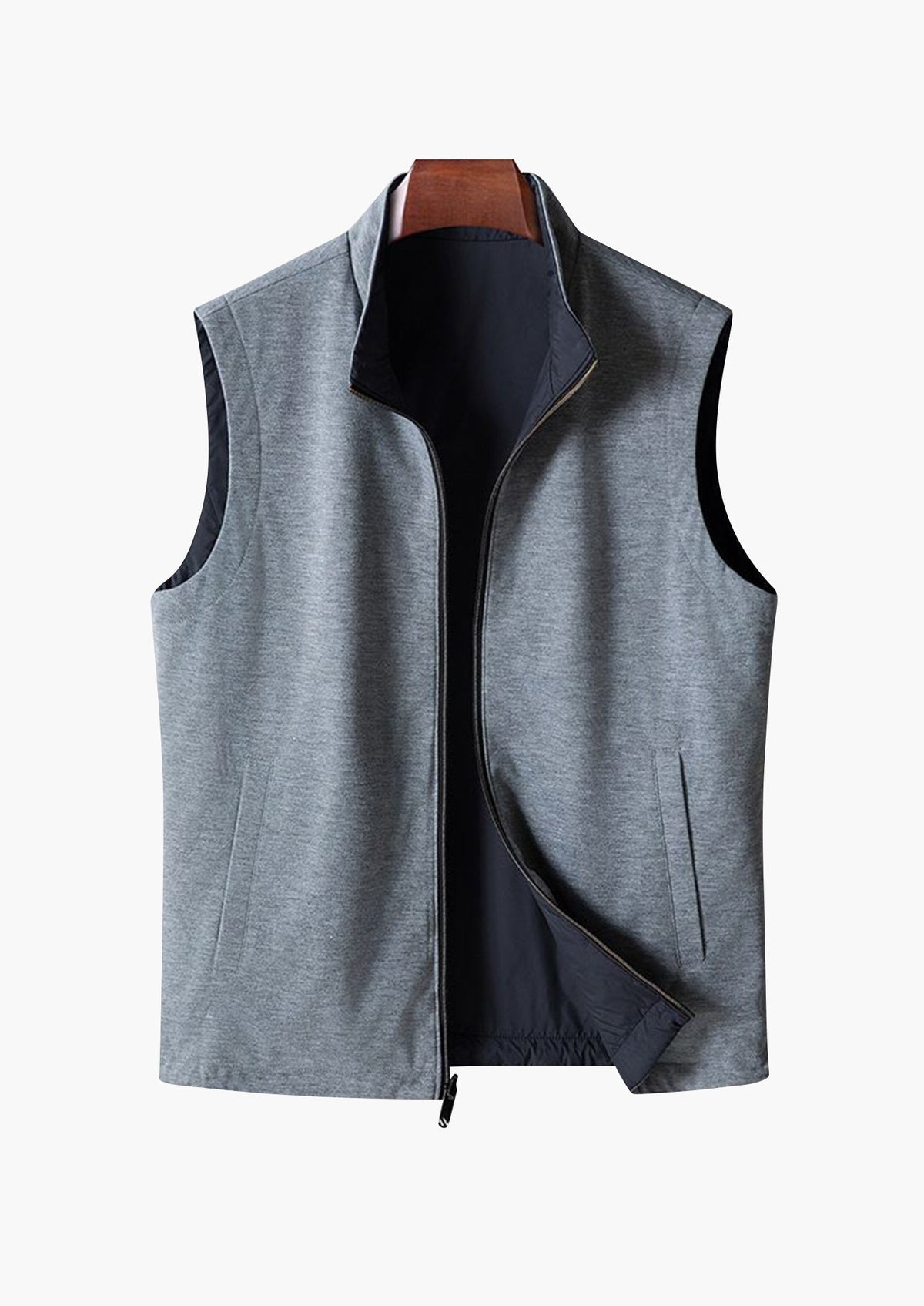 Schmal geschnittene Fleece-Weste