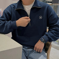 SEOUL Sweatshirt mit Reißverschluss 