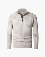 ZERMATT High Collar Half Zip Sweater