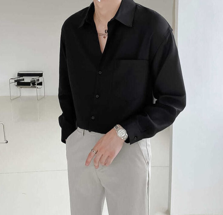 SEOUL Old Money Casual Shirt