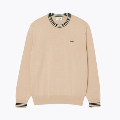 LC-Streifenpullover aus Baumwolljersey 