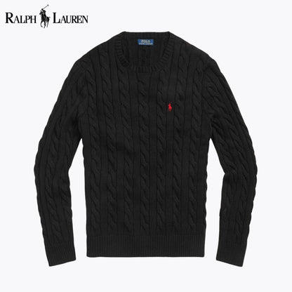 RL Cable-Knit Cotton Jumper
