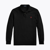 RL Mesh Long-Sleeve Polo Shirt