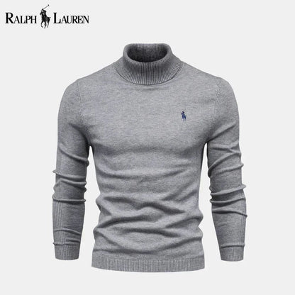 RL Rollkragenpullover aus Zopfmuster, Wolle