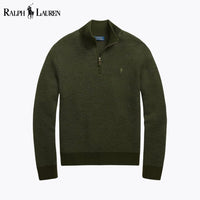 RL Washable Wool Quarter-Zip Sweater