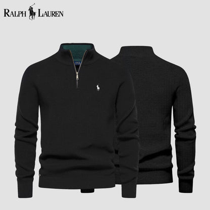 RL Zopfmuster-Wollstrickpullover