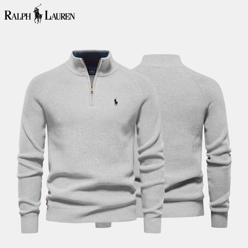 RL Zopfmuster-Wollstrickpullover