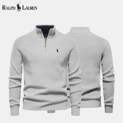 RL Zopfmuster-Wollstrickpullover