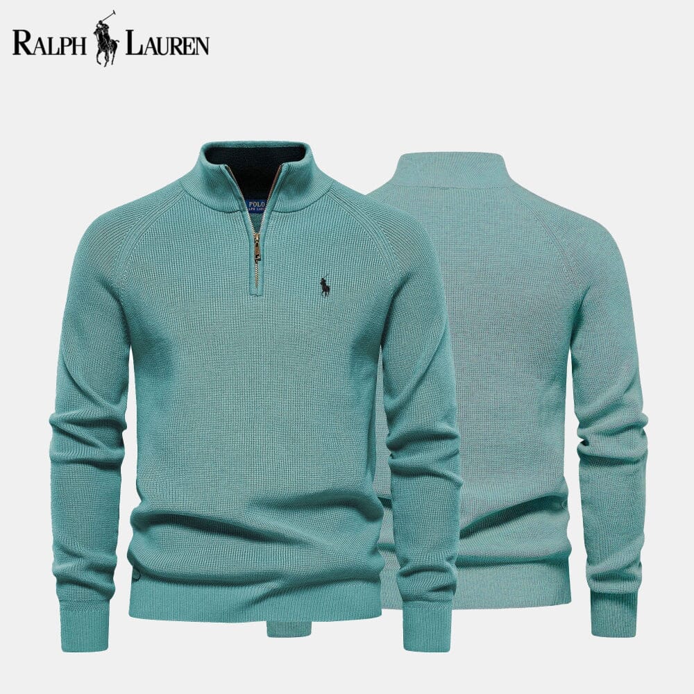RL Zopfmuster-Wollstrickpullover