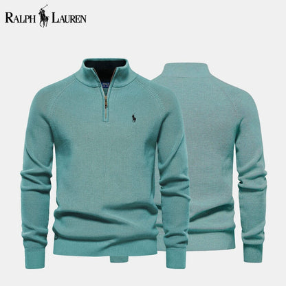 RL Zopfmuster-Wollstrickpullover